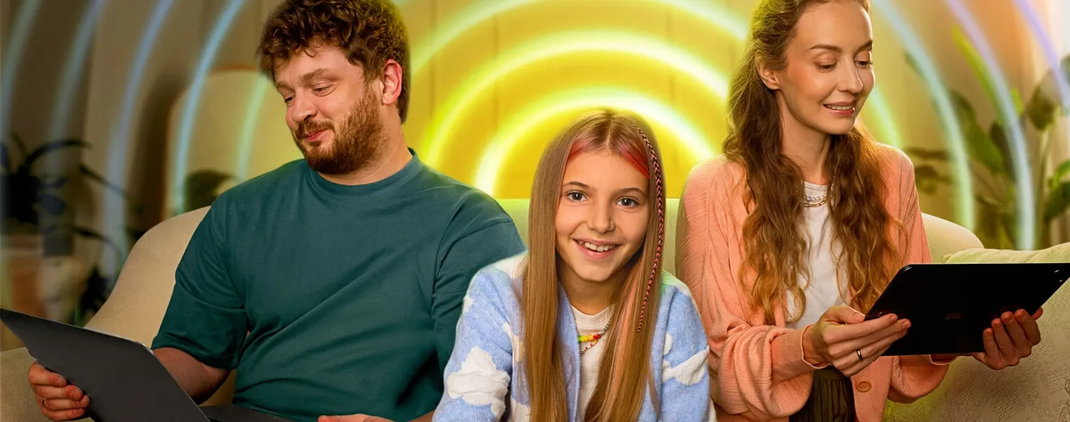 Підключайте ВСЕ РАЗОМ Перевага: Домашній Інтернет, звʼязок та ТБ від 200 грн/міс